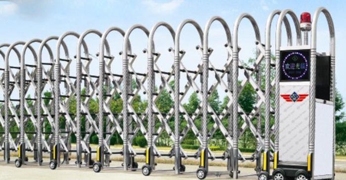 不锈钢电动伸缩门的主要特点及应用场景